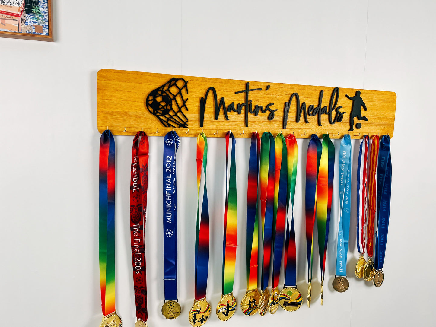 Custom Name Medal Hanger Holder